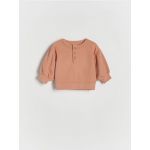 Bluza de trening din bumbac - aramiu