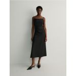Rochie dungata - gri-inchis