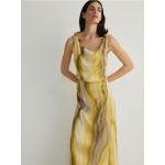 Rochie maxi cu imprimeu - multicolor