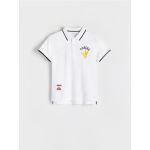 Camasa polo Pokémon - alb