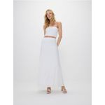 Fusta maxi cu paiete - crem