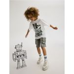Tricou oversized SmileyWorldŽ - alb