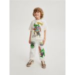 Pantalon sport jogger Marvel - crem