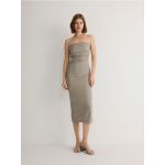 Rochie midi - verde-prafuit