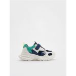 Pantofi sport cu talpa groasa - multicolor