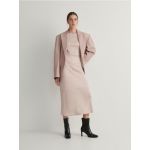 Rochie midi - roz-pastel