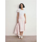 Fusta midi ecosez - multicolor