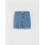 Pantaloni scurti regular din denim - albastru