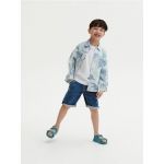Pantaloni scurti jogger - albastru