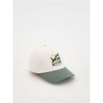 Sapca de baseball din bumbac - crem