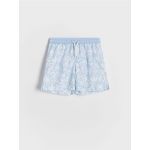 Pantaloni scurti de baie - albastru-pal