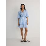 Rochie mini cu motive - multicolor