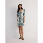 Rochie din viscoza - verde