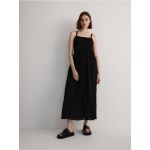 Rochie cu bretele - negru