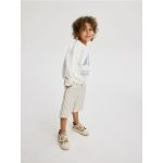 Pantaloni scurti jogger - crem
