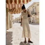 LADIES` SKIRT - nude