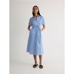 Rochie-camasa midi - multicolor