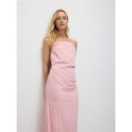 Rochie cu continut ridicat de viscoza - roz