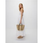 Rochie din bumbac - alb