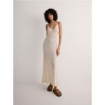 Rochie din jerseu - crem