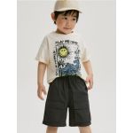 Pantaloni scurti cargo - gri-inchis