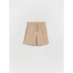 Pantaloni scurti cargo - bej