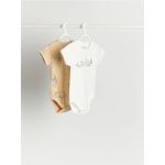 BABIES` BODY SUIT - crem