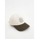 Sapca din bumbac cu broderie - multicolor