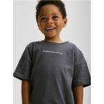 Tricou oversized - gri-inchis