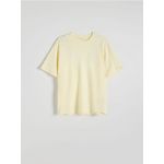 Tricou comfort fit - galben-deschis