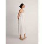 LADIES` DRESS - crem