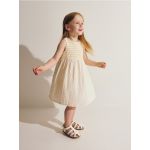 Rochie din bumbac - nude