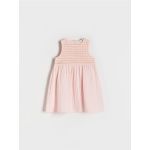 Rochie din bumbac - roz-pastel