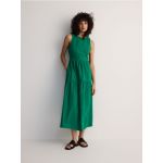 Rochie maxi din bumbac - multicolor