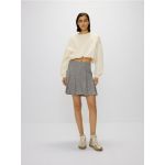 Fusta mini plisata - negru-antracit