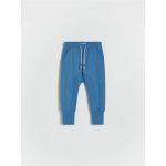Pantaloni din bumbac - albastru