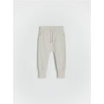 Pantaloni din bumbac - bej