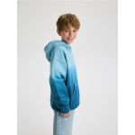 Hanorac oversized din bumbac - albastru
