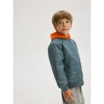 BOYS` OUTER JACKET - Albastru metalizat