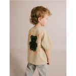 Tricou cu buzunar - verde-oliv deschis