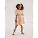 Rochie din jerseu - roz-pastel