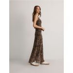 Rochie cu imprimeu animal - multicolor