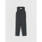 BABIES` VEST & TROUSERS - gri-inchis
