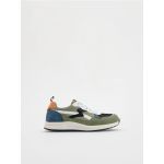 Pantofi sport multicolori - verde-oliv deschis