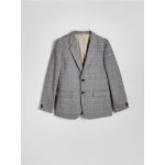 Blazer regular cu adaos de in - maro