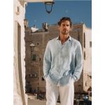 Camasa relaxed fit - albastru-deschis