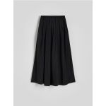 Fusta midi evazata - negru