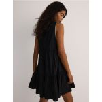 Rochie mini cu volane - negru