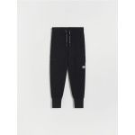 Pantaloni de bumbac Jogger - negru