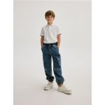 Blugi jogger elastici - albastru